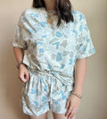 Camouflage Casual Tee & Short Set