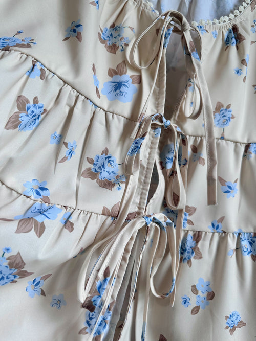 Boho Floral Sleeveless Top